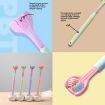 YALINA Three Sided Toothbrush Soft Hair 360 Degree V Shaped Toothbrush - 5