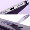 2pcs/Set iPhone 12/13/14/15 Speaker Dust-Proof Mesh Protective Film (Purple) - 4