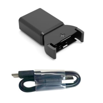 Key Toys LIR2032 Rechargeable Button Battery Charger - Black - 1