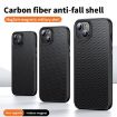 iPhone 15 MagSafe Kevlar Fiber Shockproof Case - Black - 2