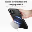 iPhone 15 MagSafe Kevlar Fiber Shockproof Case - Black - 3