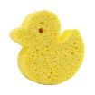 Baby Bathing Wood Pulp Sponge Duck - 1