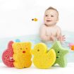 Baby Bathing Wood Pulp Sponge Duck - 2
