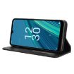 Cricket Debut S2 U380AC Leather Phone Case - Black - 5