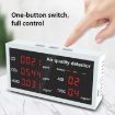 Indoor Air Monitor TVOC Formaldehyde Detector - Light Gray - 7