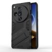 OPPO Find X7 Ultra 5G Punk Armor Phone Case - Black - 1
