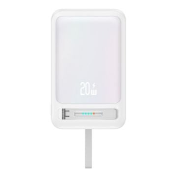 Picture of USAMS US-CD219 10000mAh PD20W Magnetic Fast Charge Power Bank (White)