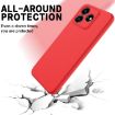 ZTE Axon 50 Lite Red Silicone Shockproof Phone Case - 3