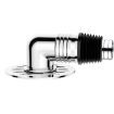 Elbow Type Washing Machine Floor Drain Joint Pipe Connector A2 - 1