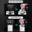 Elbow Type Washing Machine Floor Drain Joint Pipe Connector A2 - 7
