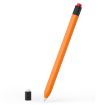 Apple Pencil 1 Retro Liquid Silicone Stylus Case - Orange - 1