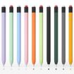 Apple Pencil 1 Retro Liquid Silicone Stylus Case - Orange - 2