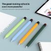 Apple Pencil 1 Retro Liquid Silicone Stylus Case - Orange - 7