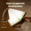 Picture of ZAY-L05 Tent-Shape USB Charging Timer Night Light Wild Camping Atmosphere Light (Khaki)
