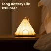Picture of ZAY-L05 Tent-Shape USB Charging Timer Night Light Wild Camping Atmosphere Light (White)