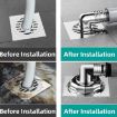 Three Head Washing Machine Floor Drain Joint Pipe Connector - Spec B1 - 7
