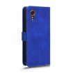 Samsung Galaxy Xcover 7 Blue Leather Phone Case - 3