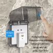 Self-adhesive Switch Socket Anti-leakage Protective Cover Waterproof Box - 4