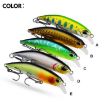 Picture of PROBEROS DW605 Sinking Minnow Lure Bionic Plastic Fake Bait Freshwater Sea Bass Fishing Hard Baits, Size: 7cm/8g (Color D)