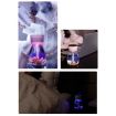 Mini USB Car Home Colorful Light Bottle Micro Landscape Humidifier White - 5