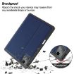 Lenovo Tab M11/Xiaoxin Pad 11 Leather Tablet Case - Dark Blue - 5