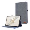 For Honor Pad 9 Tablet Case - Blue Leather Texture Flip Case - 1