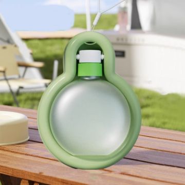 Portable Pet Outdoor Water Cup 500ml Green - 1