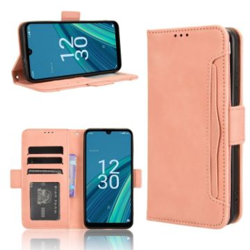 Cricket Debut S2 U380AC Leather Phone Case (Pink) - 1