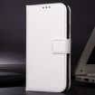 TCL 502 Diamond Texture Leather Phone Case - White - 2