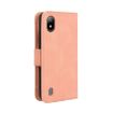 Pink Leather Phone Case for Boost Mobile Bounce 4G - Card Slots - 3