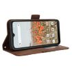 Consumer Cellular Iris Connect Leather Phone Case - Brown - 7