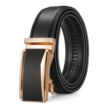 Picture of Dandali 120cm Mens Alloy Automatic Buckle Leash Business Casual Belt, Style: Model 6