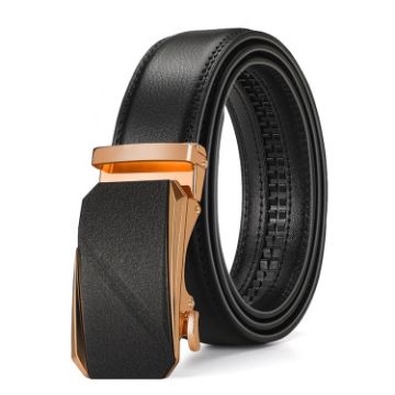 Picture of Dandali 120cm Mens Alloy Automatic Buckle Leash Business Casual Belt, Style: Model 17