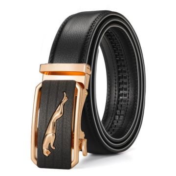 Picture of Dandali 120cm Mens Alloy Automatic Buckle Leash Business Casual Belt, Style: Model 14