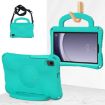 Samsung Galaxy Tab A9 8.7 SM-X110/X115 Mint Green Football Handle Tablet Case - 1