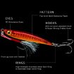 Picture of PROBEROS LF127 Long Casting Bait Small Leader Freshwater Sea Bass Fishing Warbler Spinnerbait, Size: 10g (Color B)