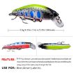 PROBEROS DW592 Sinking Minnow Lure - Color E - 5