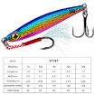 Picture of PROBEROS LF127 Long Casting Bait Small Leader Freshwater Sea Bass Fishing Warbler Spinnerbait, Size: 30g (Color D)