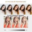 RGB Fill Light Photography Lamp With Folding Phone Clip & Cold Shoe Interface - 4