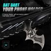 R-JUST Batman Metal Phone Case for Huawei Mate 60 - Black - 6