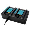 Makita DC18RC 14.4-18V Lithium Battery Dual Charger - US Plug - 2