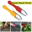 Handheld Garden Weeder Remover Tool - Red - 2