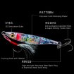 Picture of PROBEROS LF126 Long Casting Lead Fish Bait Freshwater Sea Fishing Fish Lures Sequins, Weight: 15g (Color E)