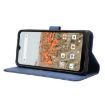 Consumer Cellular Iris Connect Blue Leather Phone Case - 5