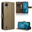 Cricket Debut S2 U380AC Leather Phone Case (Brown) - 1