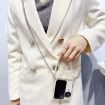 OPPO Find N3 Flip TPU Diamond Love Phone Case with Chain - 7