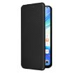 For Honor X7b Carbon Fiber Texture Flip Leather Phone Case - Black - 2