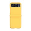 Motorola Razr 40 3 in 1 Skin Feel PC Phone Case - Lemon Yellow - 1