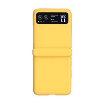 Motorola Razr 40 3 in 1 Skin Feel PC Phone Case - Lemon Yellow - 1