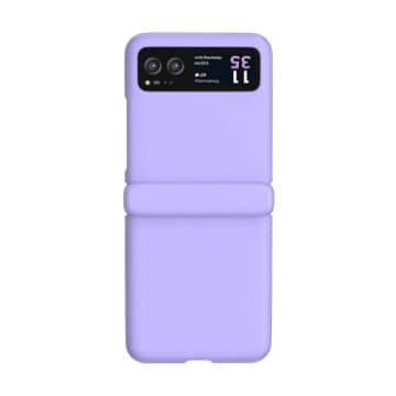 Motorola Razr 40 3 in 1 Skin Feel PC Phone Case - Sakura Purple - 1